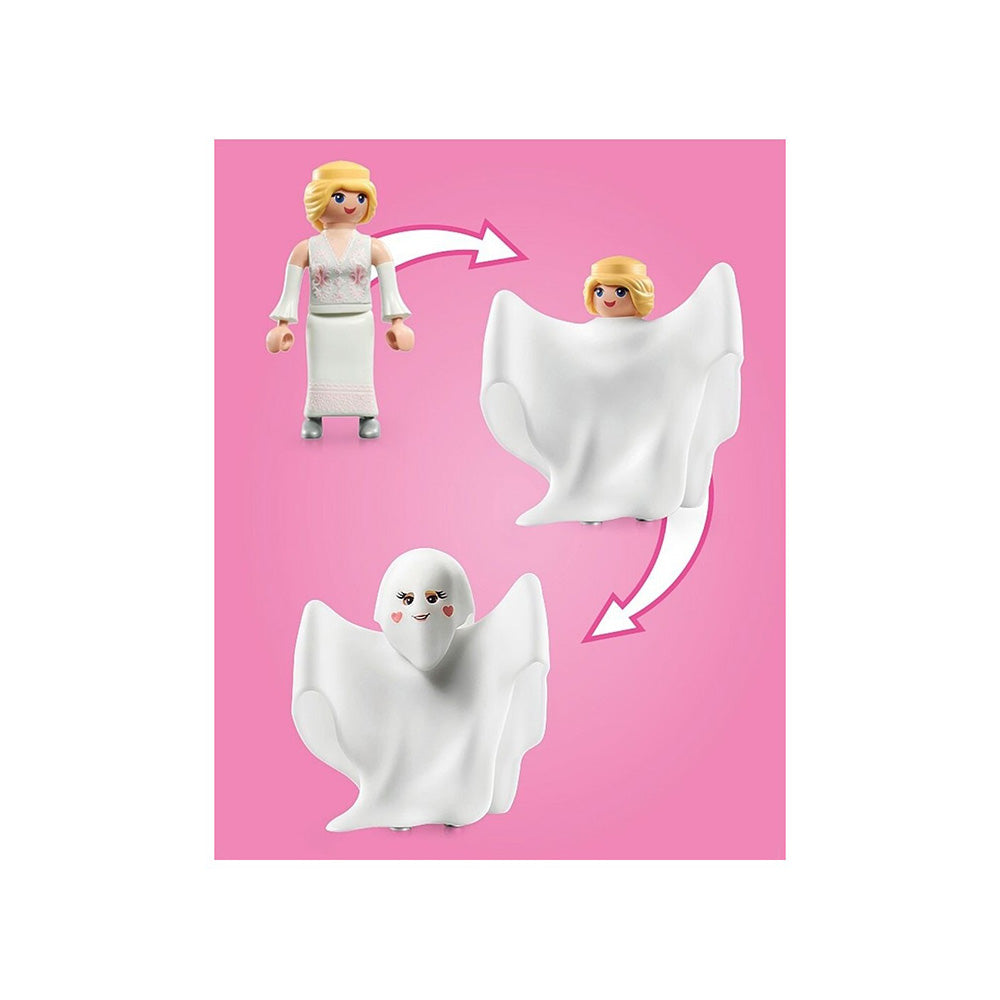 71851 Playmobil Princess Magic Πριγκίπισσα Με Στολή Φαντάσματος Που Φωσφορίζει 