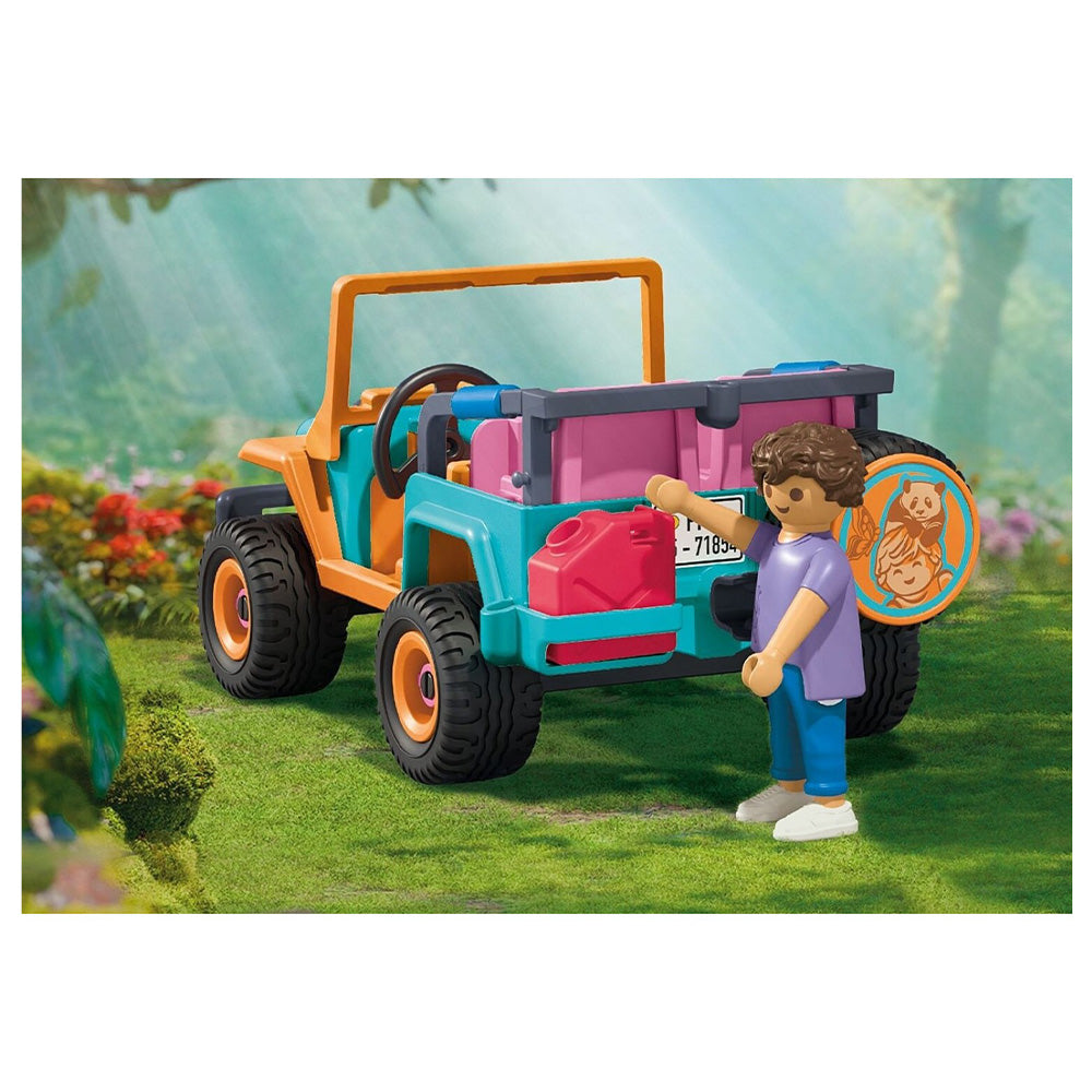 71854 Playmobil Animals & Friends Όχημα 4x4