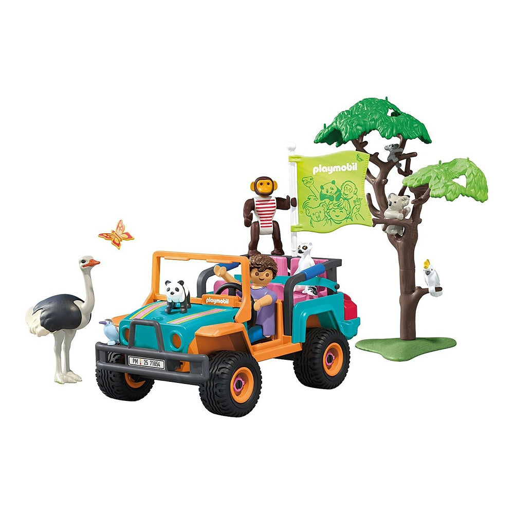 71854 Playmobil Animals & Friends Όχημα 4x4