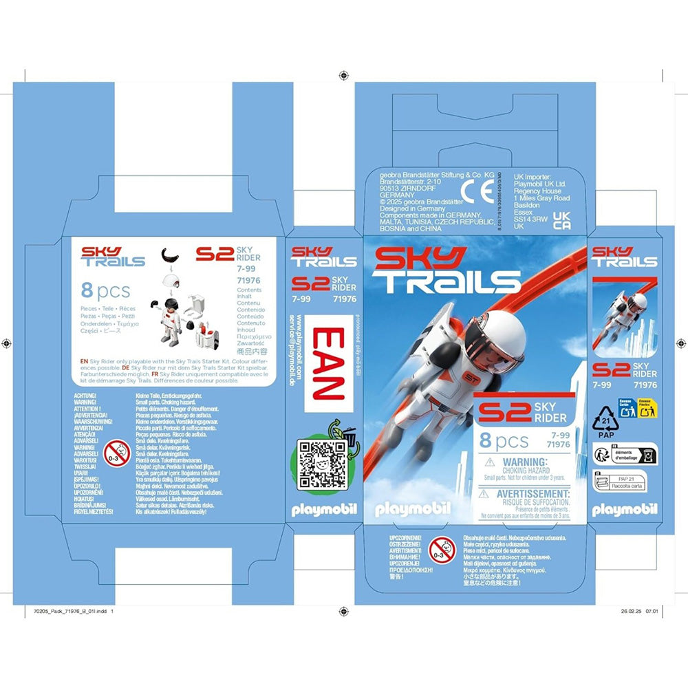 71976 Playmobil Sky Trails Sky Rider 