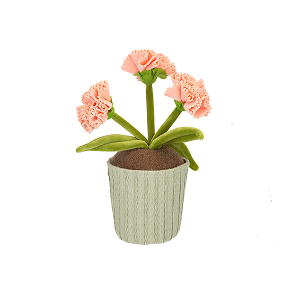 PmsPms Λούτρινο Γαρύφαλο Διπλό Με Γλάστρα 33 Εκpapell.gr