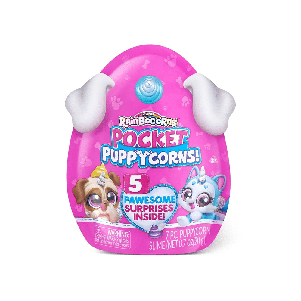 ZuruZuru Pocket Puppycorn Rainbocorns Φιγούρα Έκπληξη Σε Αυγό 1 Τμχpapell.gr