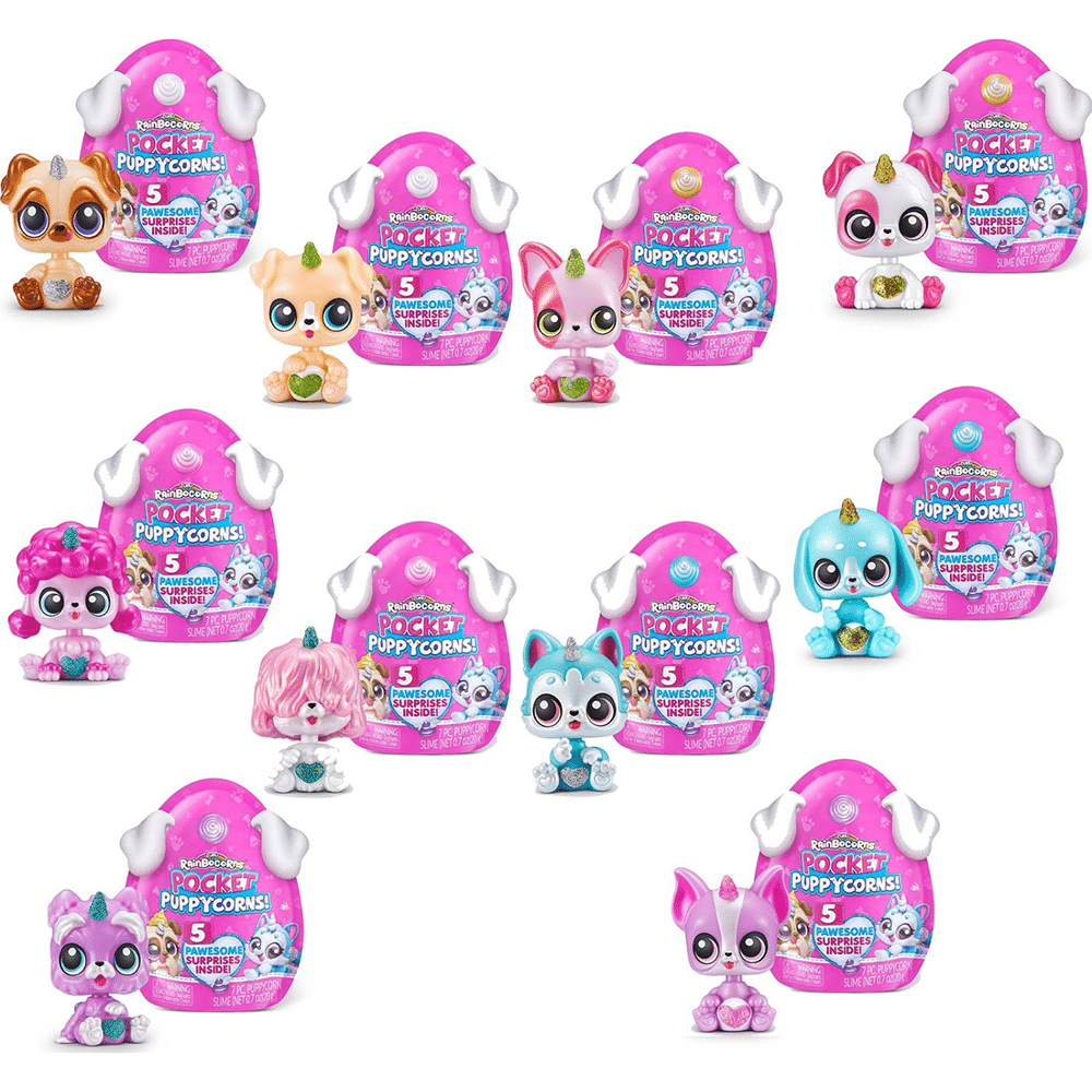 ZuruZuru Pocket Puppycorn Rainbocorns Φιγούρα Έκπληξη Σε Αυγό 1 Τμχpapell.gr