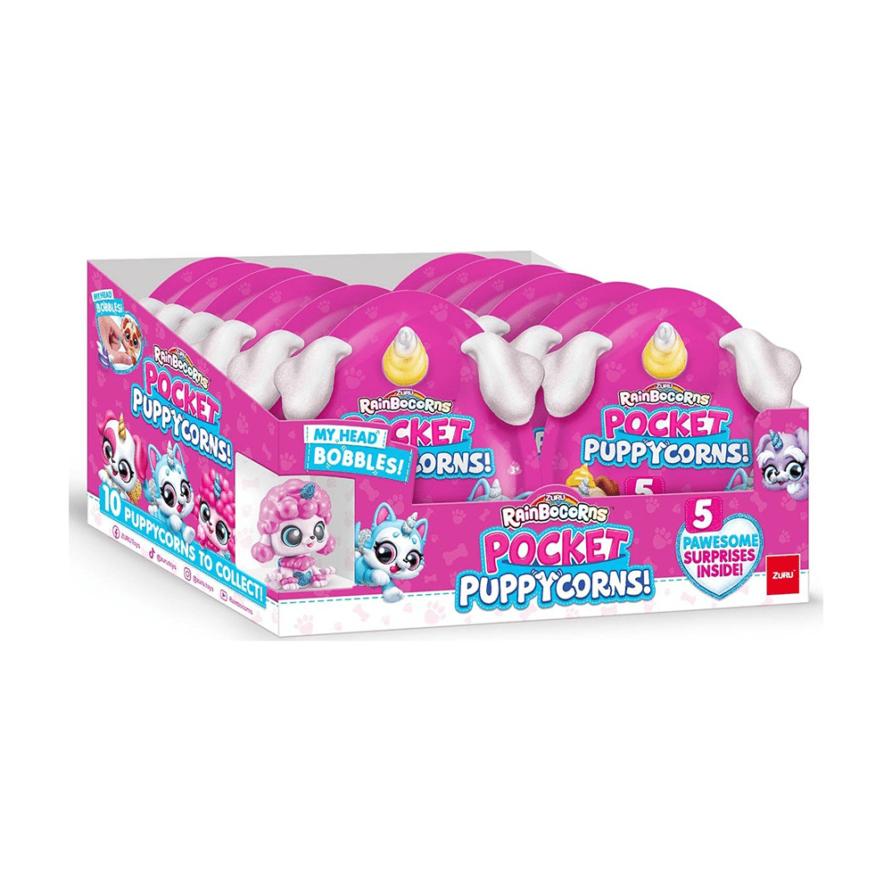 ZuruZuru Pocket Puppycorn Rainbocorns Φιγούρα Έκπληξη Σε Αυγό 1 Τμχpapell.gr
