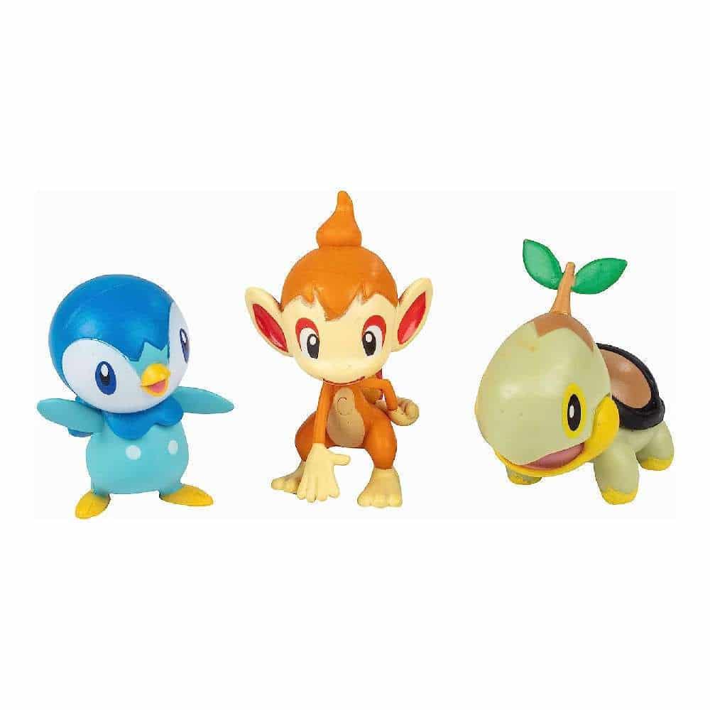 JAZWARESJazwares Pokemon Battle Figure Multi Pack 6Pcs (Pichu, Turtwig, Piplup, Deino, Chimchar, Jigglypuff)papell.gr