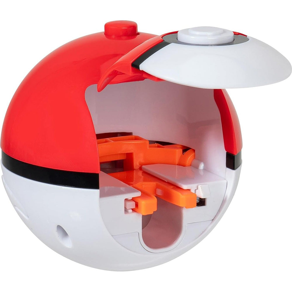 Jazwares Pokemon Battle Spinner Pack Charmander & Pokeball Εκτοξευτής Με Φιγούρα