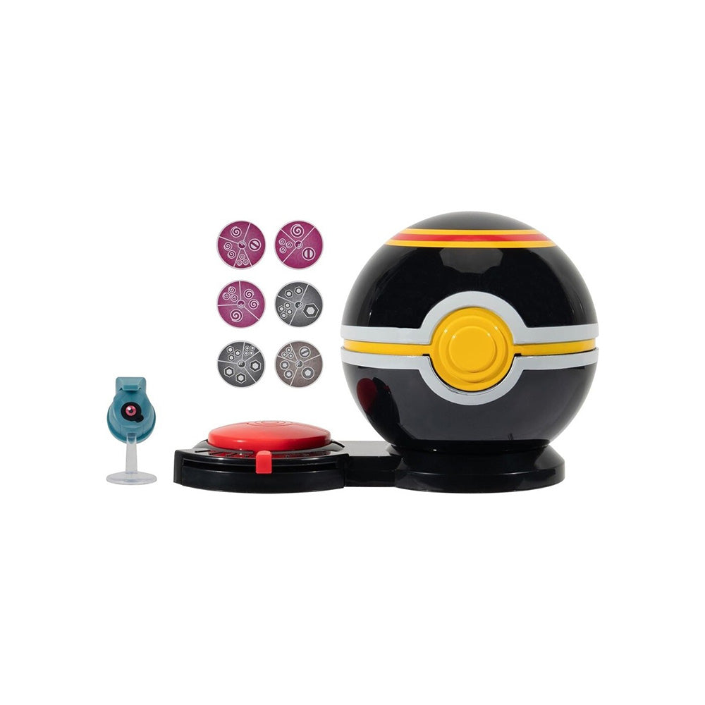 Jazwares Pokemon Παιχνίδι Μάχης 1τμχ W5 Beldum With Stand With Luxury Ball, Psychic & Steel Disks