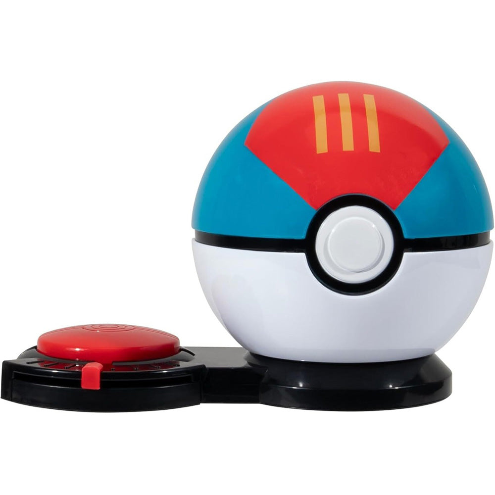 Jazwares Pokemon Παιχνίδι Μάχης 1τμχ W5 Carvanha With Stand With Lure Ball
