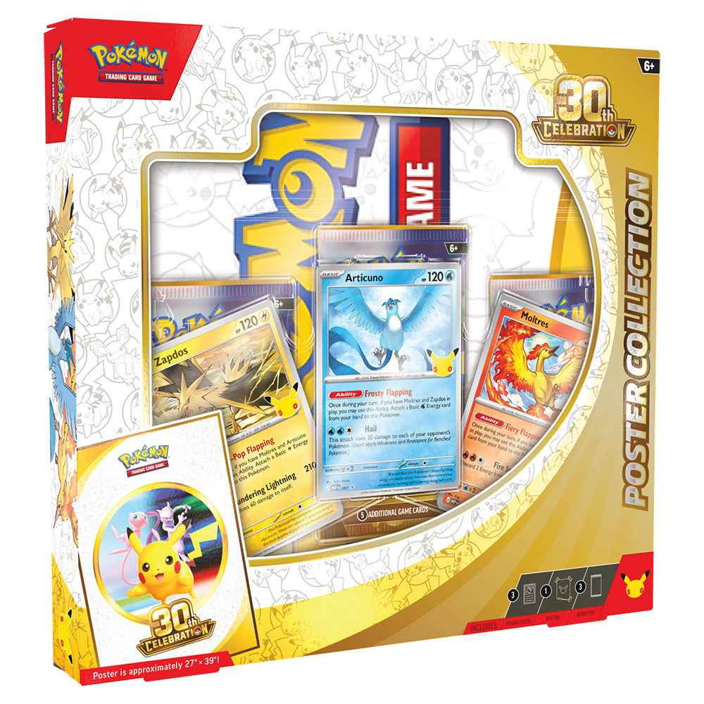 Pokemon TCG: 30th Celebration Poster Collection — εικόνα 1