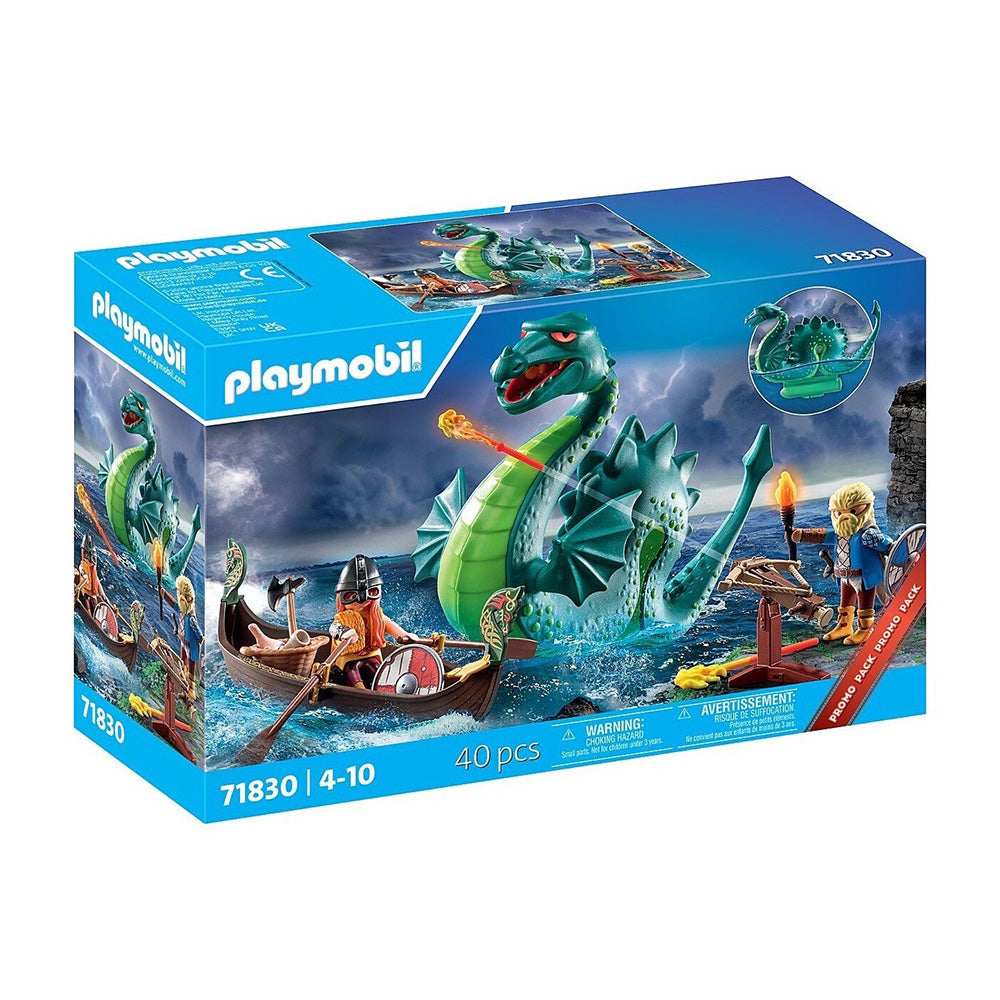 71830 Playmobil Πολεμιστές Βίκινγκς Και Θαλάσσιο Τέρας 