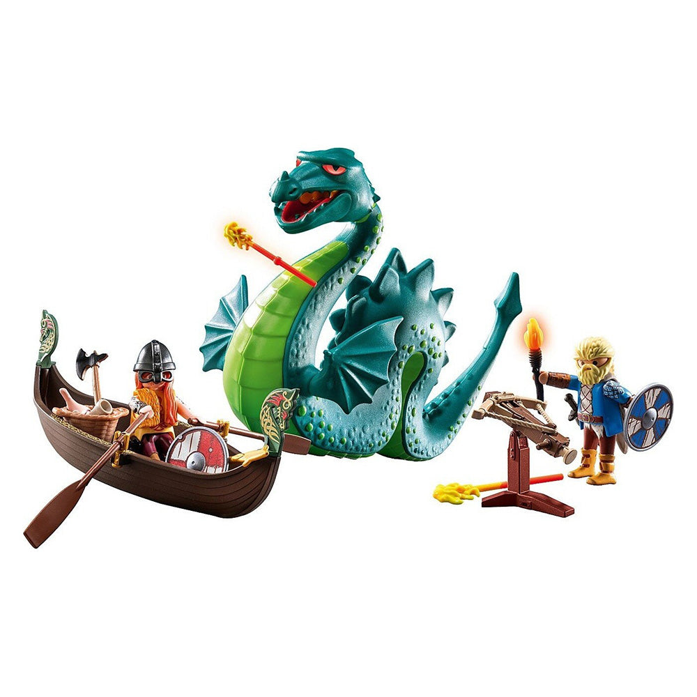 71830 Playmobil Πολεμιστές Βίκινγκς Και Θαλάσσιο Τέρας 