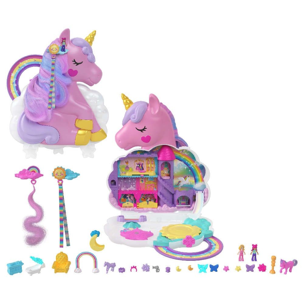 MATTELMattel Polly Pocket Mini - Σαλόνι Ομορφιάς Μονόκεροςpapell.gr