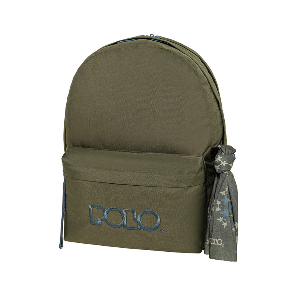 Polo Σακίδιο Πλάτης Original Double Scarf - Χακί/Μπλέ