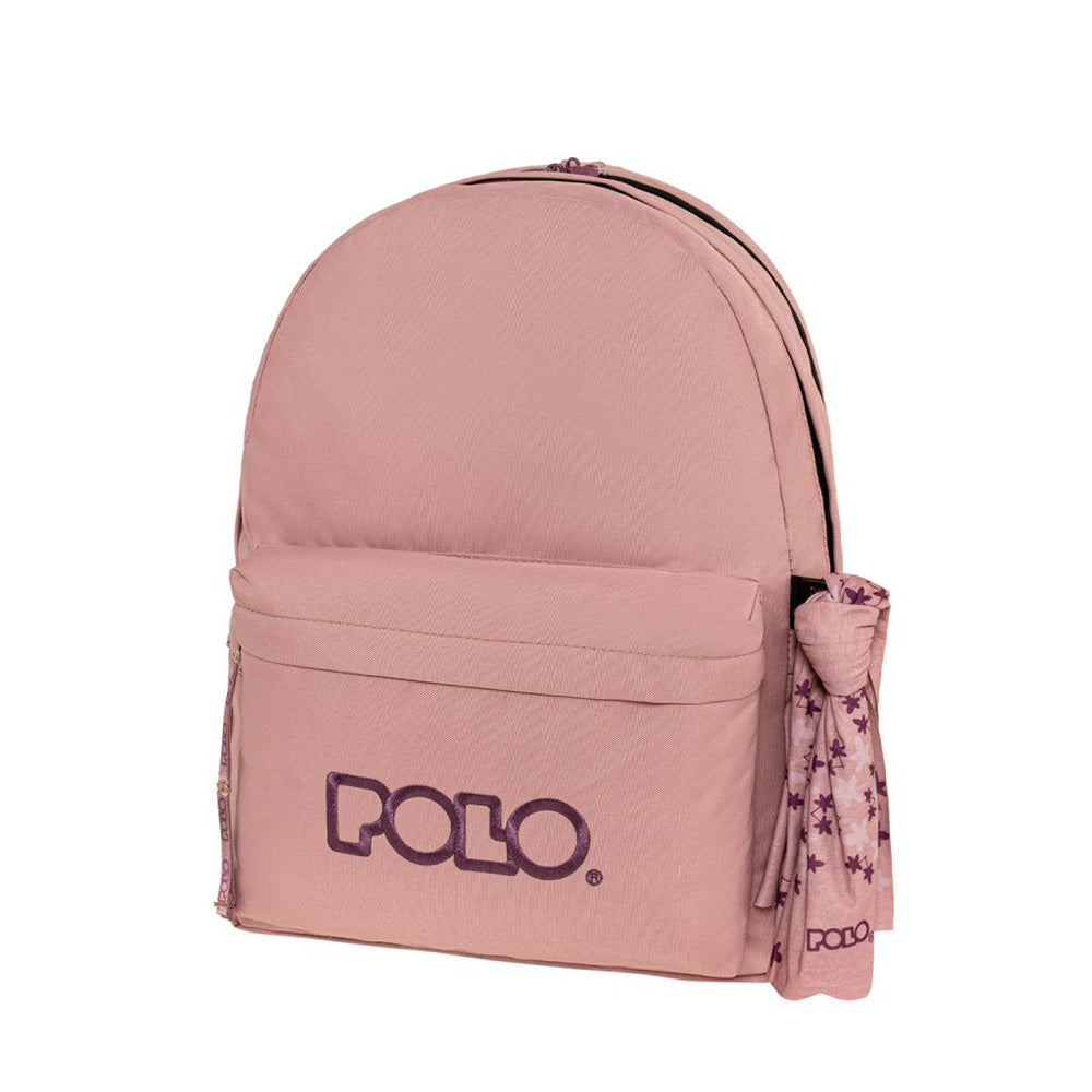 Polo Σακίδιο Πλάτης Original Double Scarf - Ροζ/Μωβ