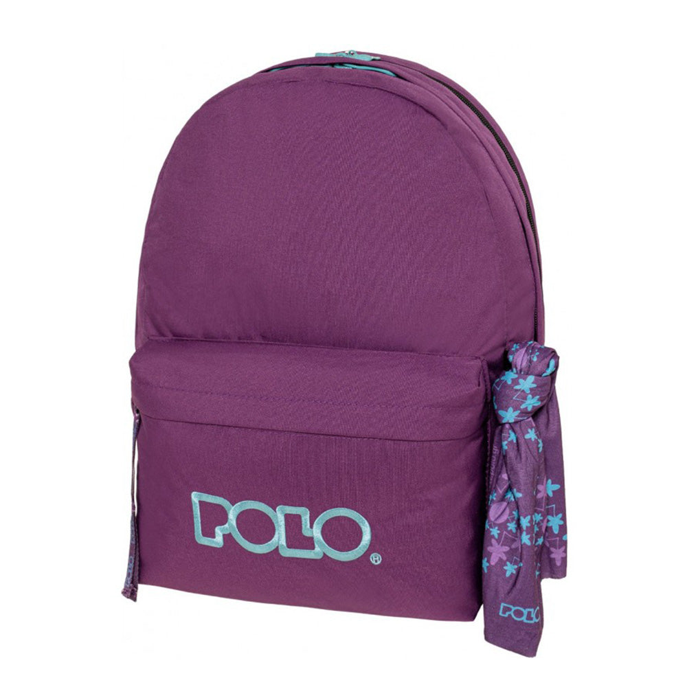 Polo Σακίδιο Πλάτης Original Double Scarf - Μωβ/Τιρκουάζ