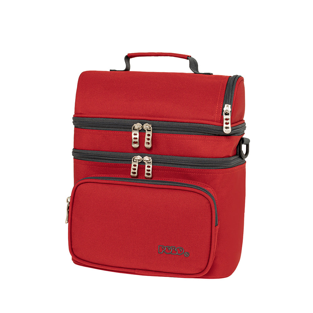 Polo Τσαντάκι Φαγητού Double Cooler - Κόκκινο