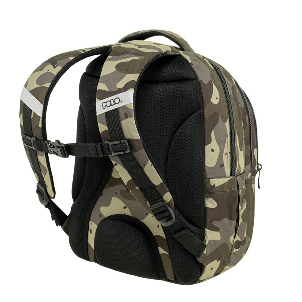 Polo Σακίδιο Πλάτης Focus Camo Χακί