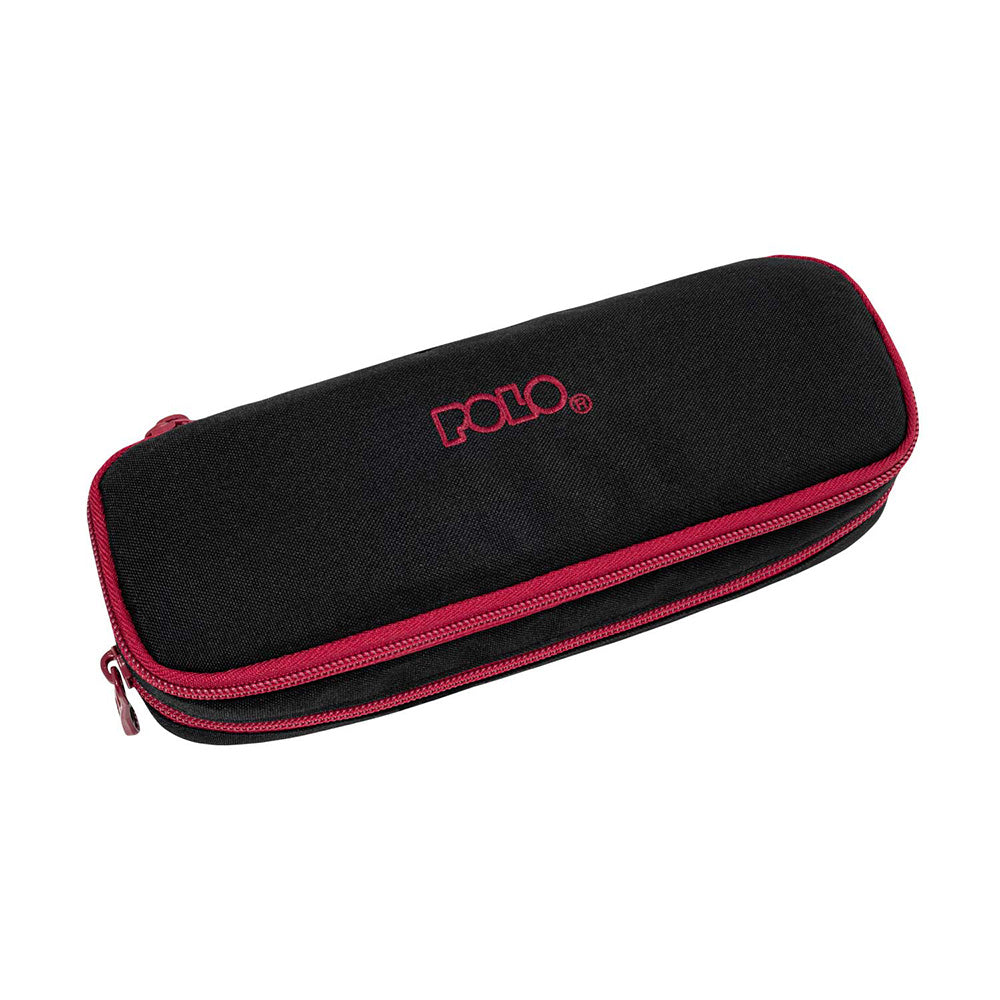 Polo Κασετίνα Duo Box III - Μαύρο/Μπορντό