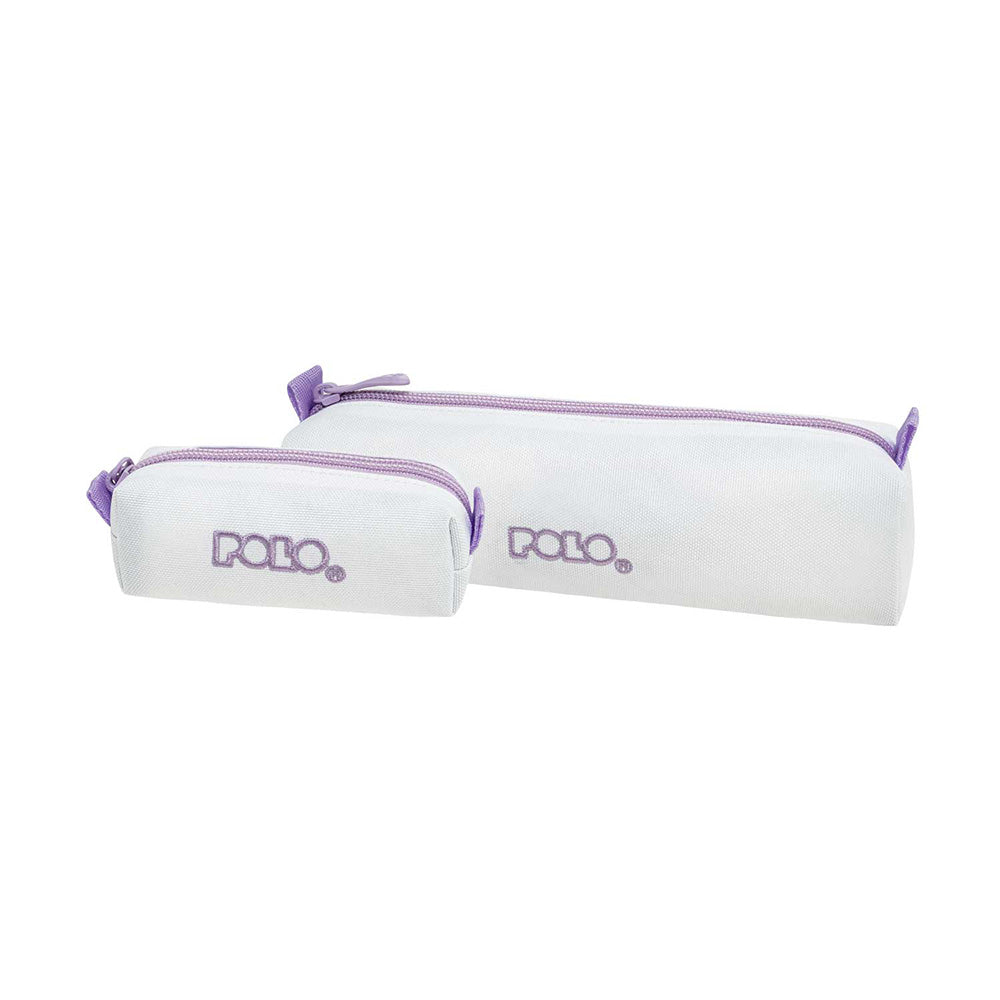 PoloPolo Κασετίνα Original Wallet IV - Λευκό/Λιλάpapell.gr