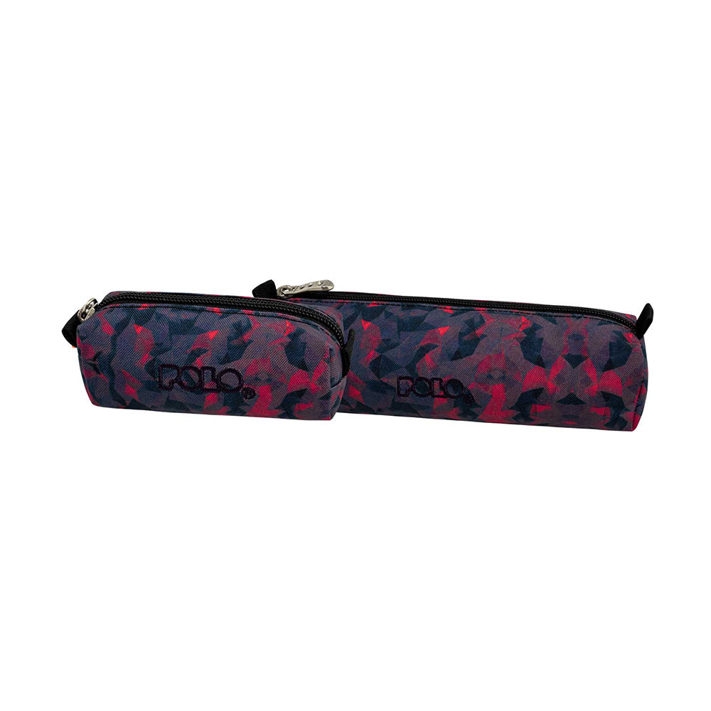 PoloPolo Κασετίνα Original Wallet IV Shapes - Κόκκινο/Μαύροpapell.gr