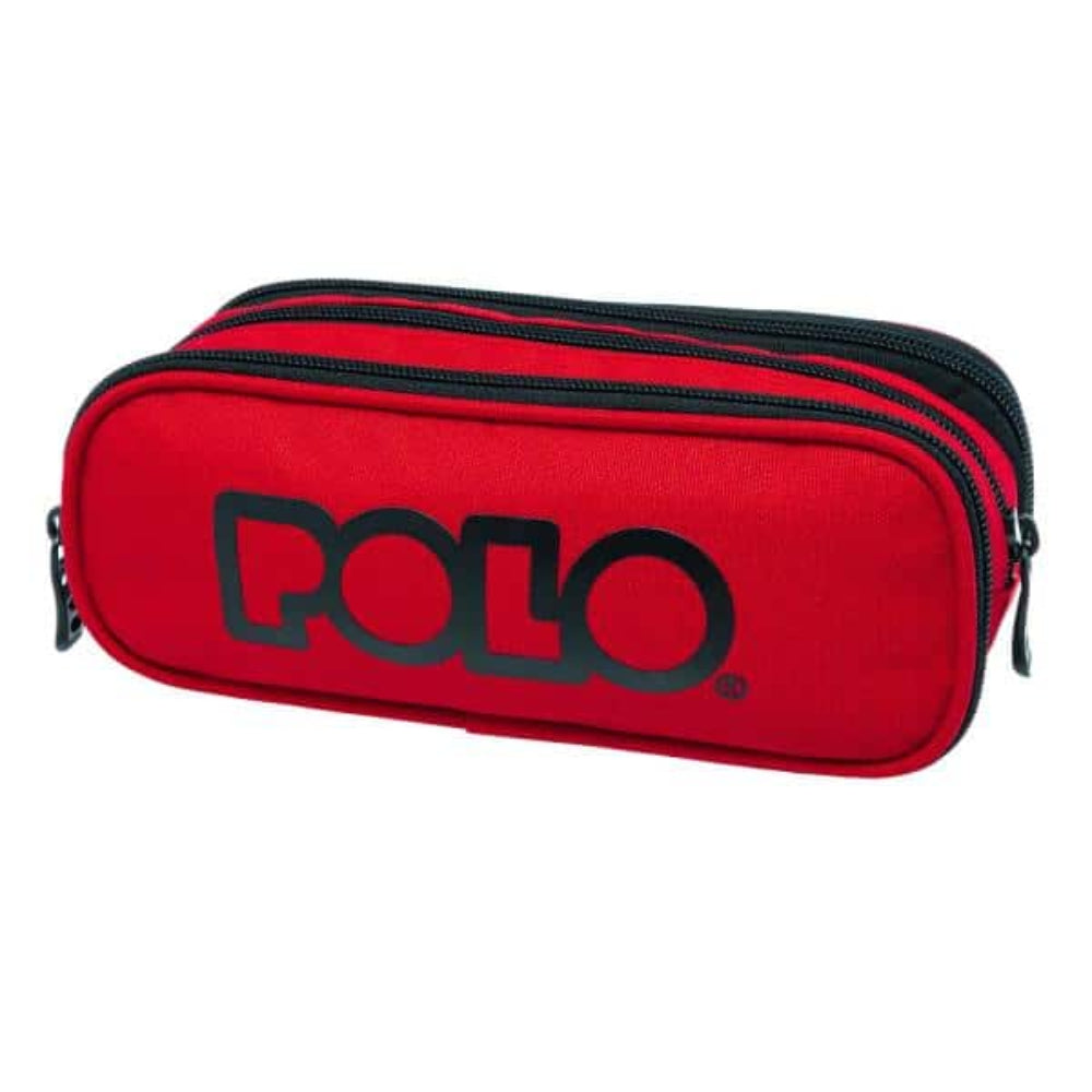 PoloPolo Κασετίνα Triple Box I - Κόκκινοpapell.gr
