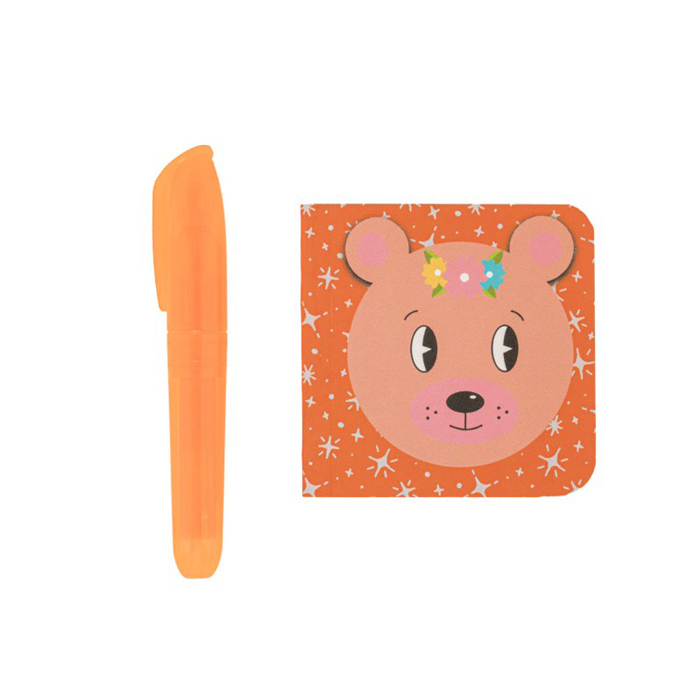 Polo Mini Πορτοφόλι με Ατζέντα και Υπογραμμιστή Αρκουδάκι