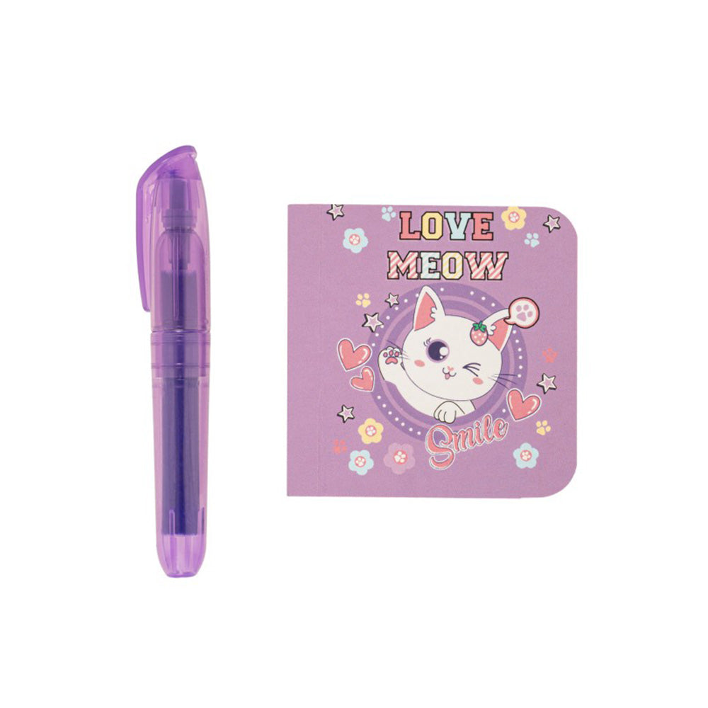 Polo Mini Πορτοφόλι με Ατζέντα & Υπογραμμιστή Λευκός Μονόκερος