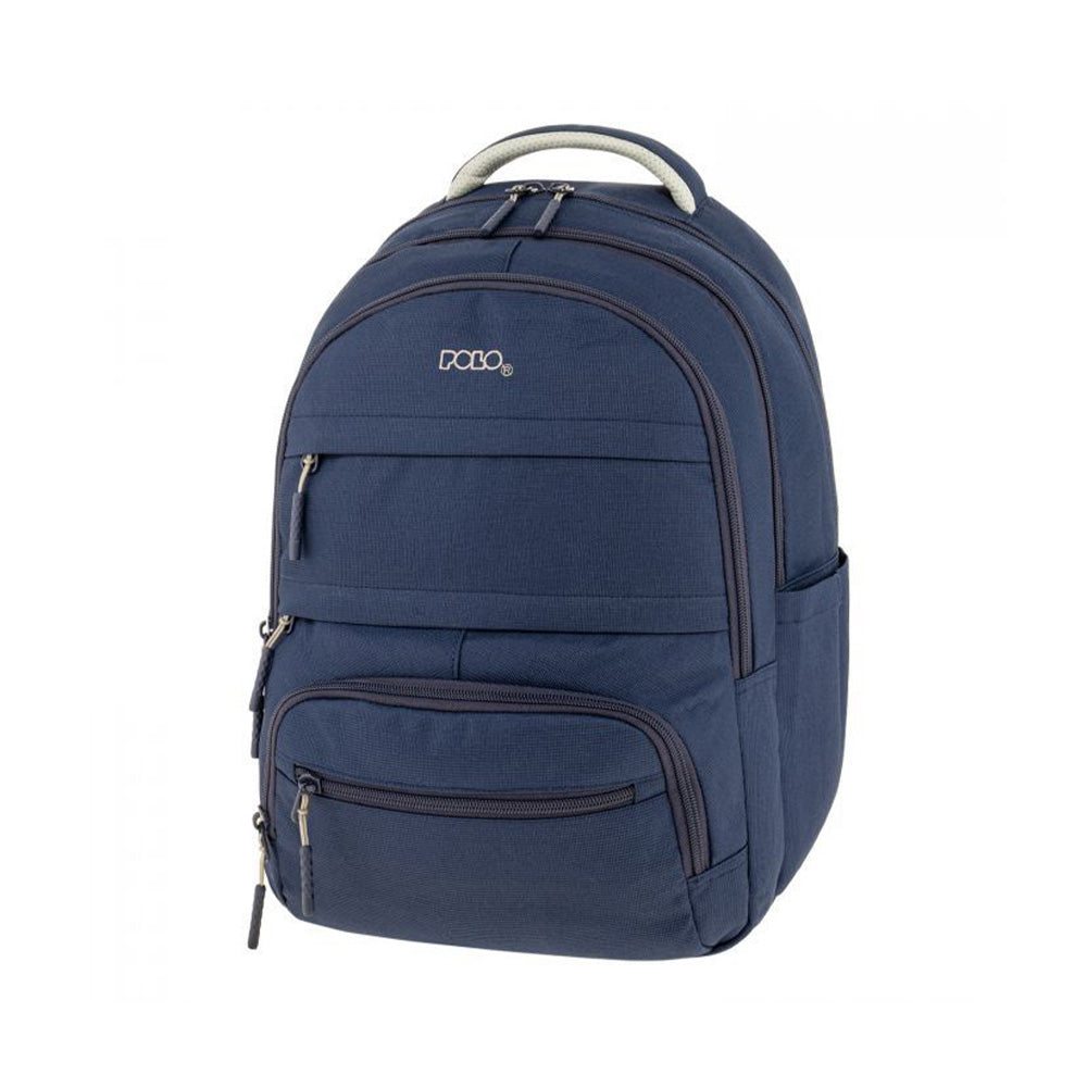 Polo Σακίδιο Πλάτης Multi Pocket Μπλε