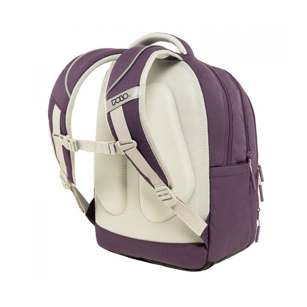 Polo Σακίδιο Πλάτης Multi Pocket Μωβ