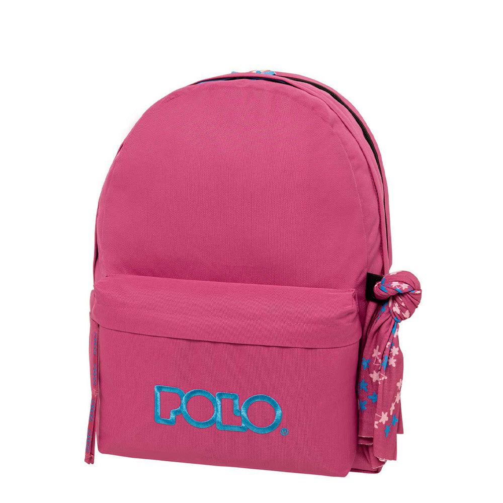 PoloPolo Σακίδιο Original Double Scarf - Φούξια/Κυανόpapell.gr
