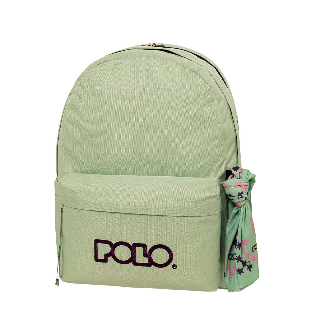 Polo Σακίδιο Original Double Scarf - Μέντα/Μωβ