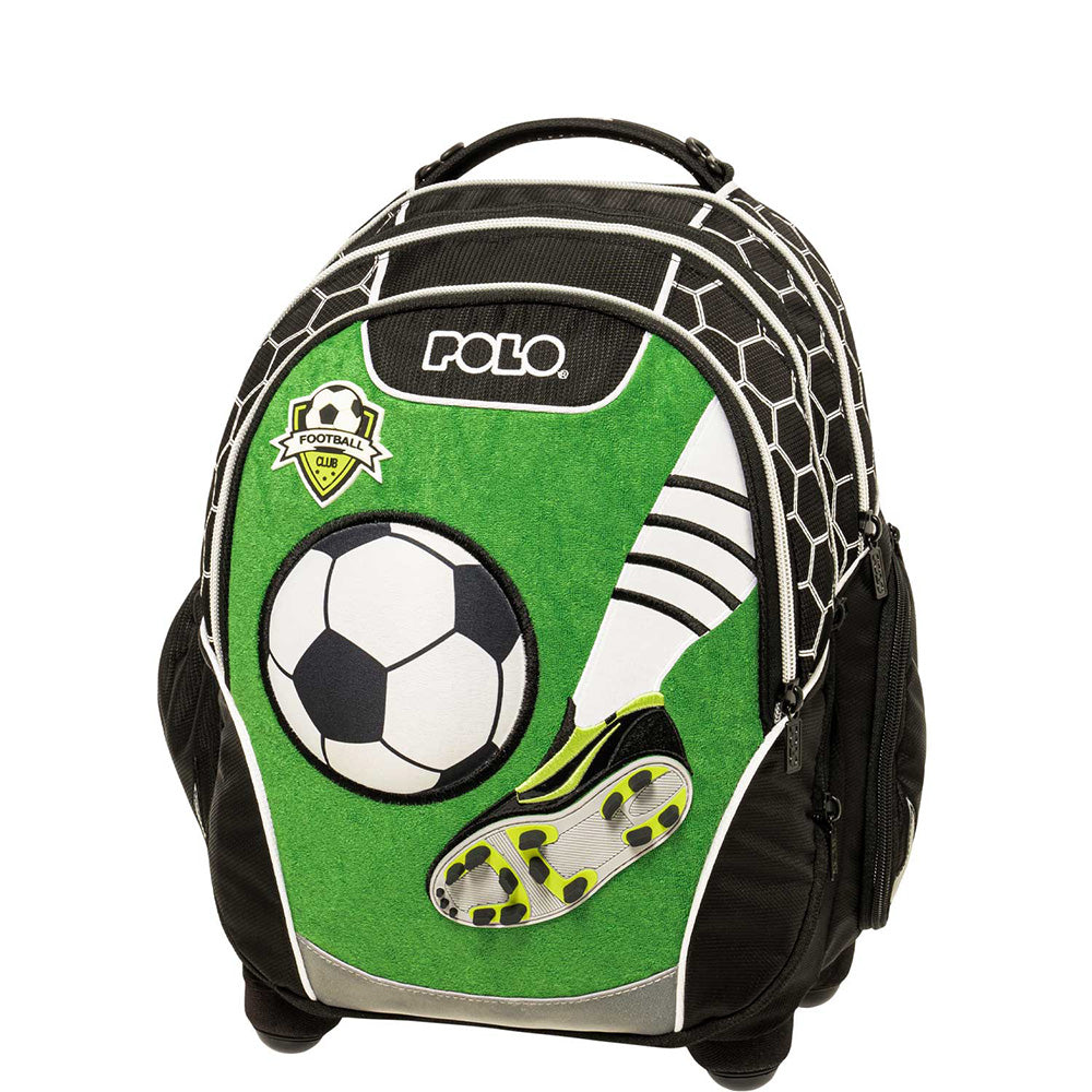Polo Reel Σχολική Τσάντα Τρόλεϊ Δημοτικού  Football 30(Μ)χ20(Π)χ43(Υ) Eκ