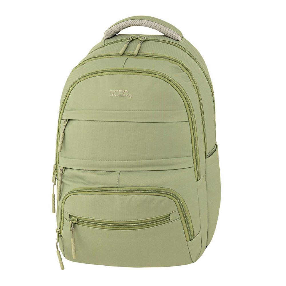 PoloPolo Σακίδιο Multi Pocket - Πράσινο Mintpapell.gr