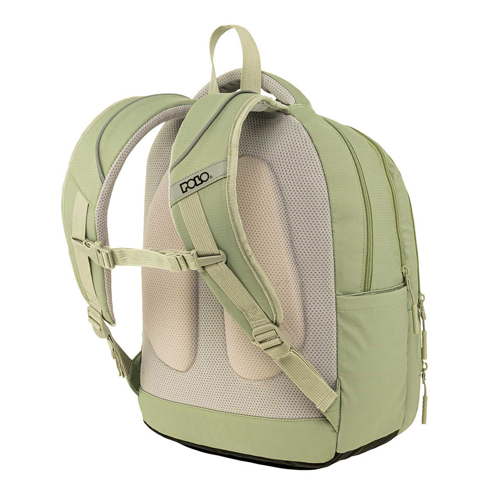 PoloPolo Σακίδιο Multi Pocket - Πράσινο Mintpapell.gr