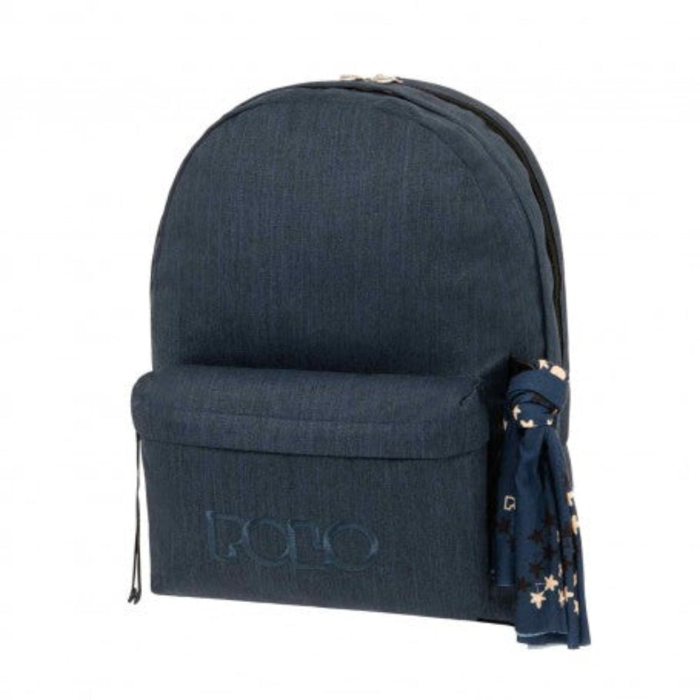 Polo Σακιδιο Πλάτης Original Double Scarf - Σκούρο Μπλε