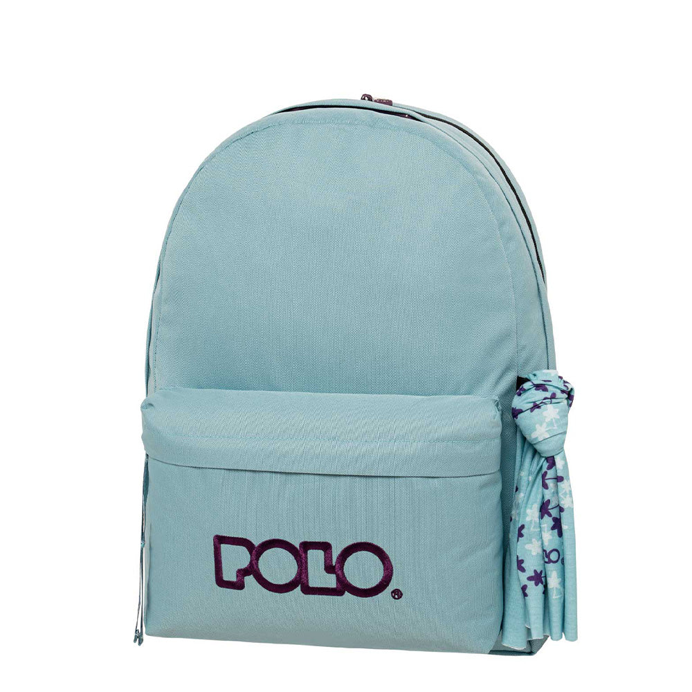 PoloPolo Σακίδιο Original Double Scarf - Γαλάζιο/Μωβpapell.gr