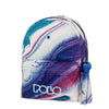 PoloPolo Σακίδιο Original Double Scarf Shapes - Λευκό/Μωβpapell.gr