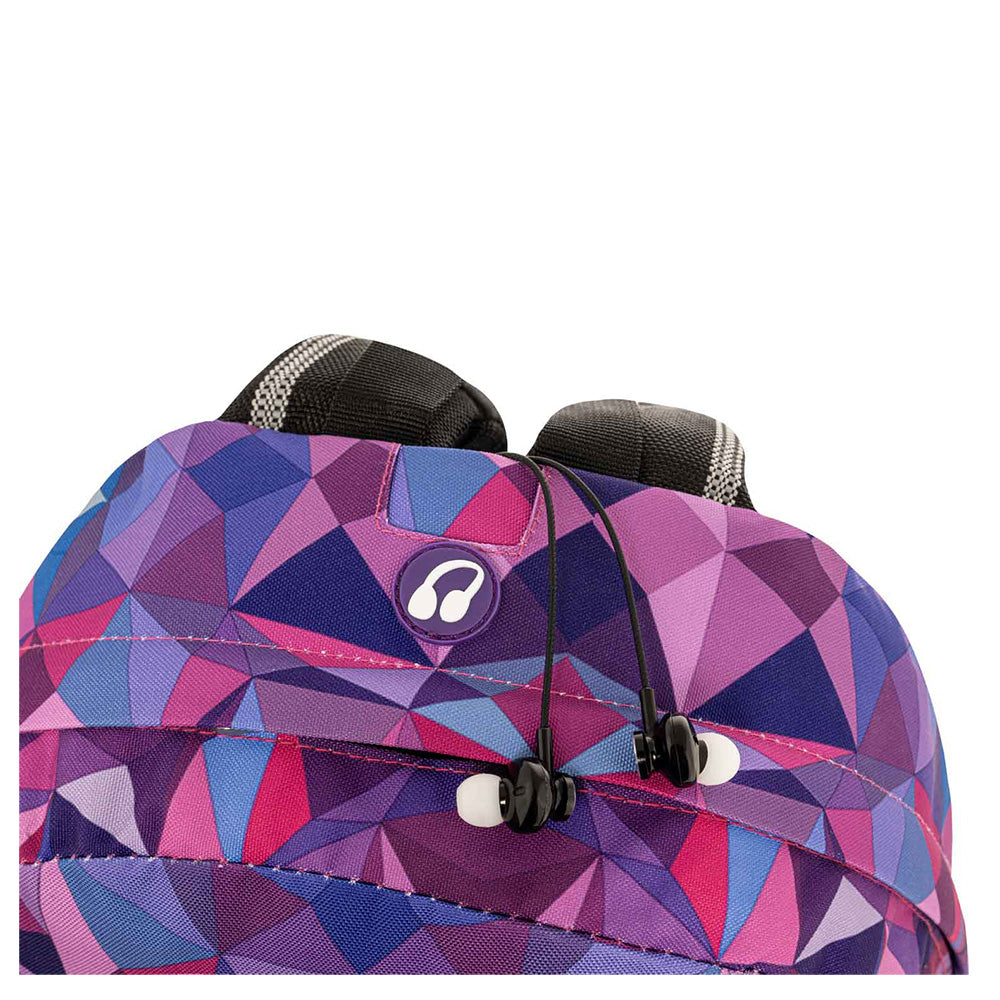 PoloPolo Σακίδιο Original Scarf Shapes - Μωβ/Μπλεpapell.gr