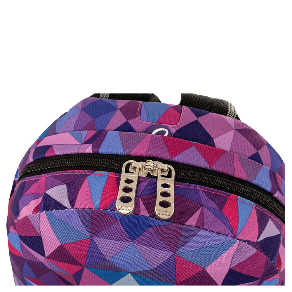 PoloPolo Σακίδιο Original Scarf Shapes - Μωβ/Μπλεpapell.gr