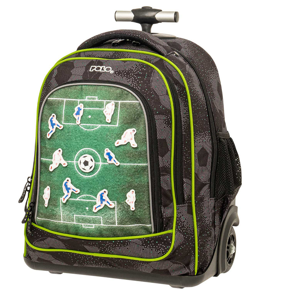 Polo Mover Σχολική Τσάντα Τρόλεϊ Δημοτικού Football 36(Μ)χ26(Π)χ43(Υ) Eκ