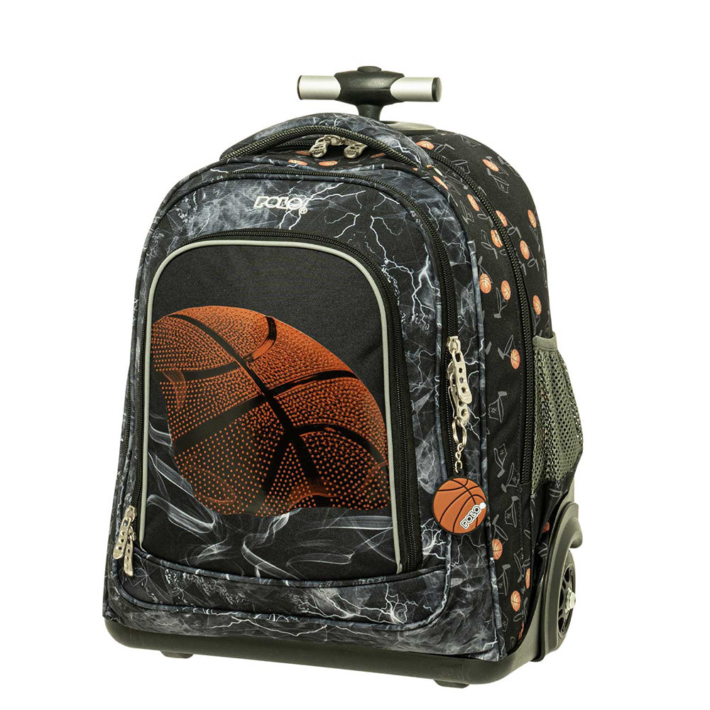 Polo Mover Σχολική Τσάντα Τρόλεϊ Δημοτικού Basket 36(Μ)χ26(Π)χ43(Υ) Eκ