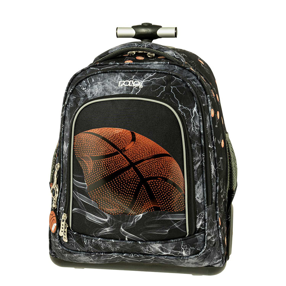 Polo Mover Σχολική Τσάντα Τρόλεϊ Δημοτικού Basket 36(Μ)χ26(Π)χ43(Υ) Eκ