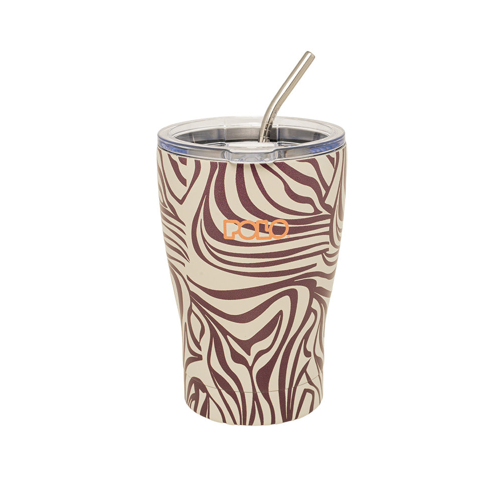 Polo Θερμός Κούπα 350ml Μωβ Lines
