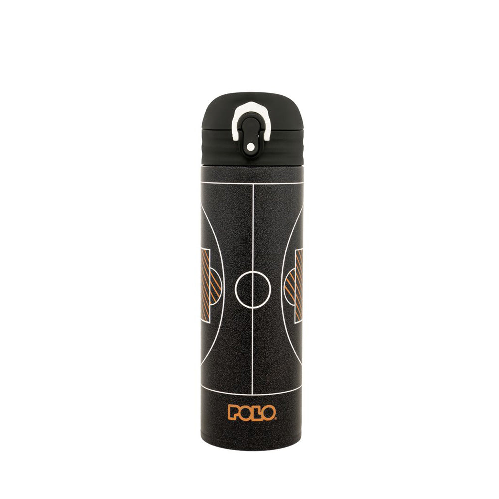 Polo Ανοξείδωτο Μπουκάλι Θερμός Junior II 500ml Basketball