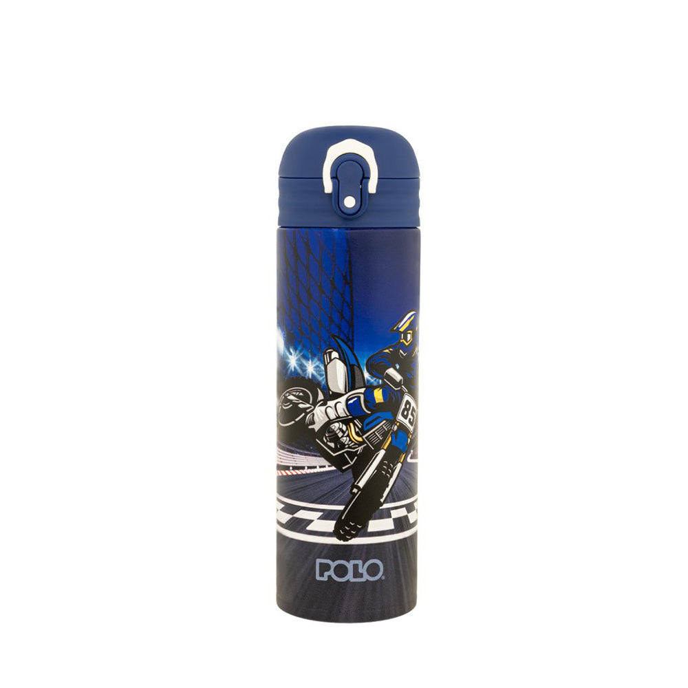 Polo Ανοξείδωτο Μπουκάλι Θερμός Junior II 500ml Basketball