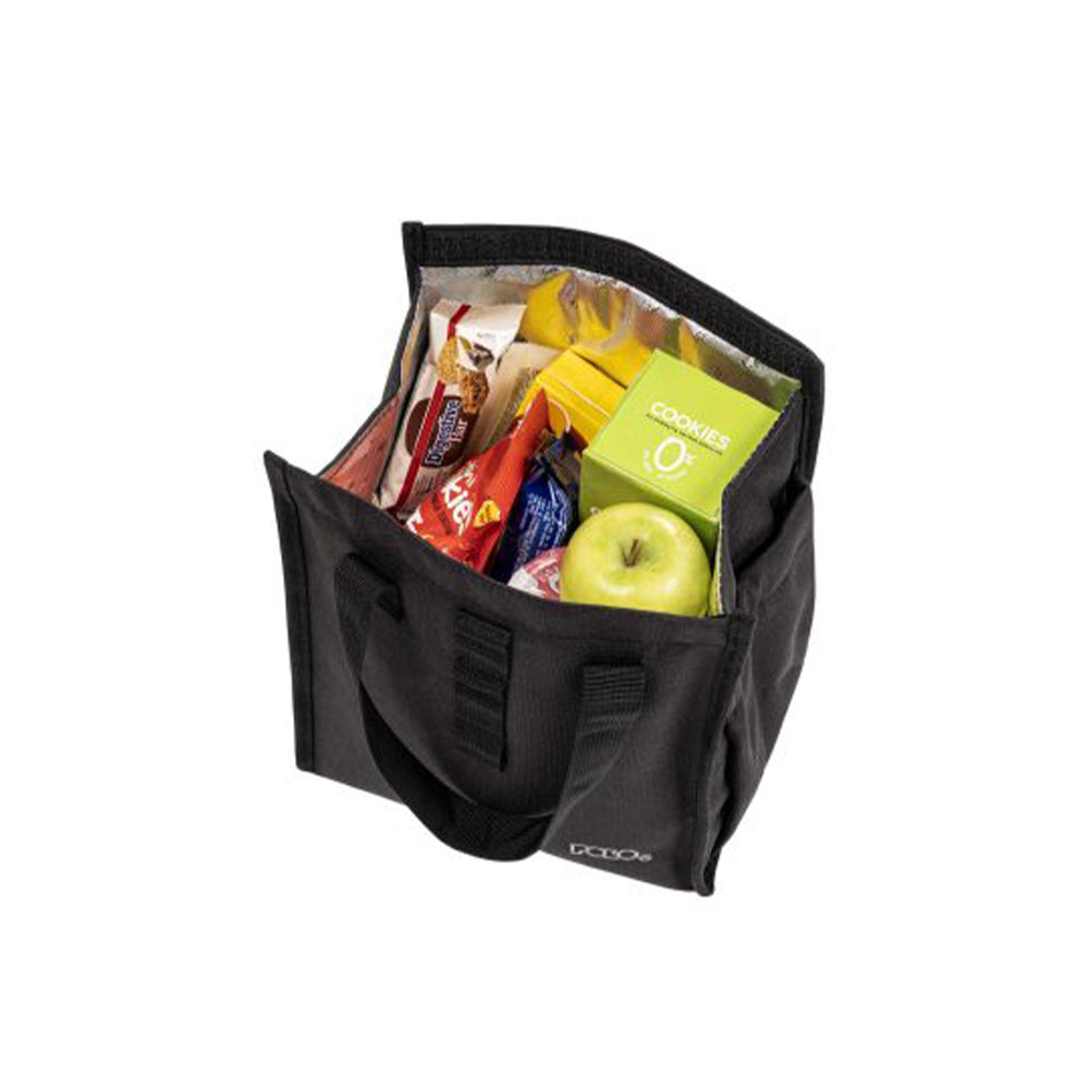 PoloPolo Τσαντάκι Φαγητού Lunch Bag Office II - Μαύροpapell.gr