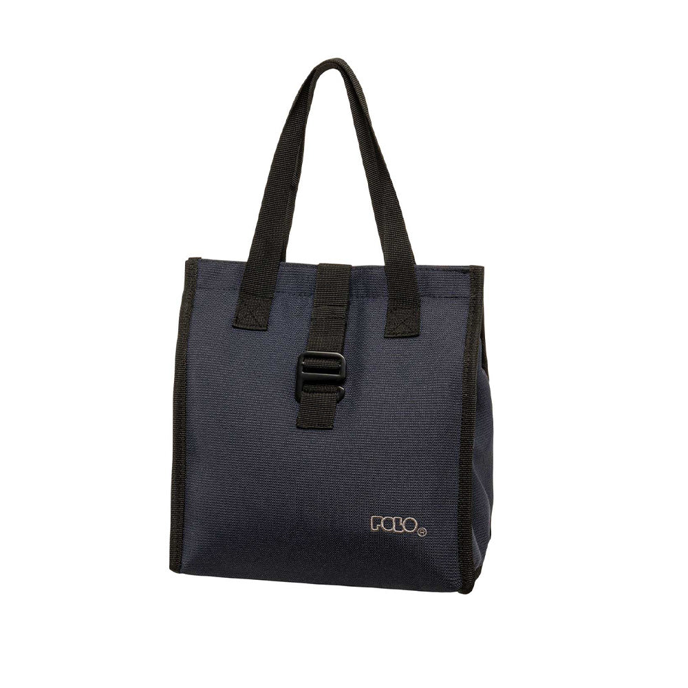 PoloPolo Τσαντάκι Φαγητού Lunch Bag Office II - Μπλεpapell.gr