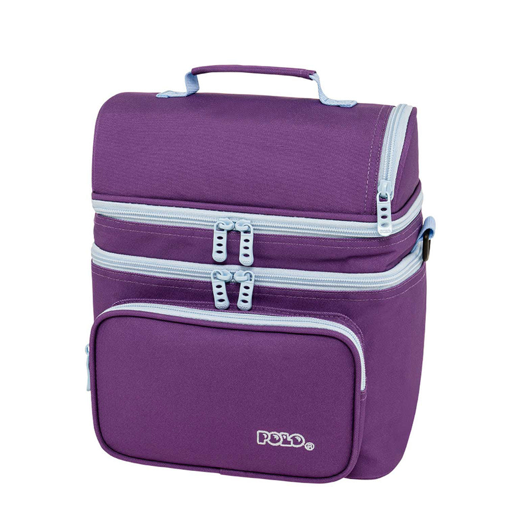 Polo Τσαντάκι Φαγητού Double Cooler Βιολετί/Κυανό