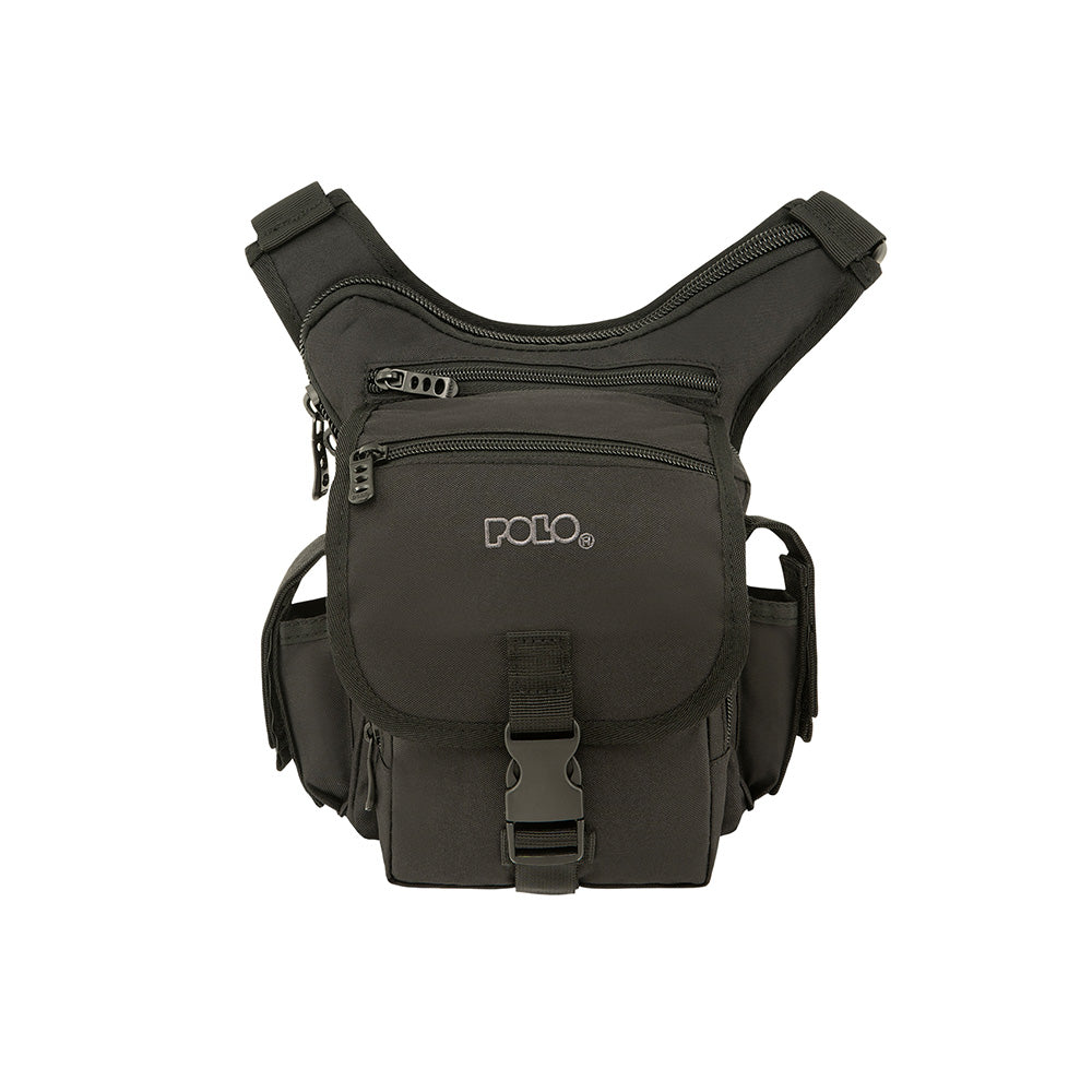 Polo Τσαντάκι Ώμου Shoulder Gun Μαύρο