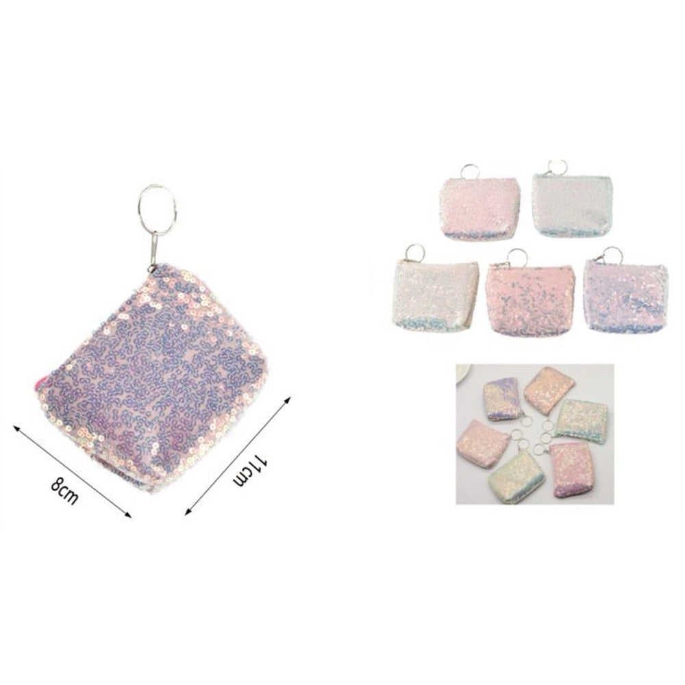 OEMΠορτοφολάκι Με Παγιέτα 11χ8 εκ 4 Χρώματα - 1 Τμχpapell.gr